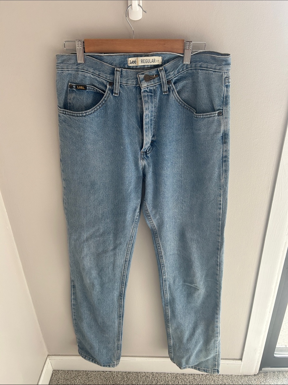 M Lee Relaxed Fit Light Blue Jeans